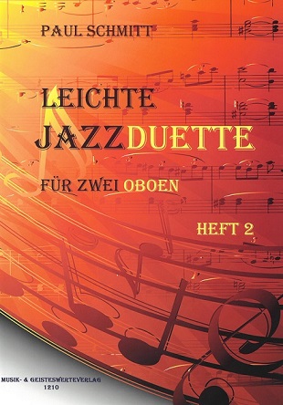 P. Schmitt: leichte Jazzduette<br>fr 2 Oboen - Heft 2