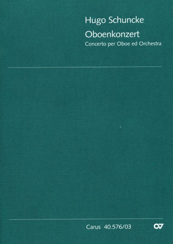 H. Schuncke(1823-1909): Konzert fr<br>Oboe und Orchester a-moll - KA
