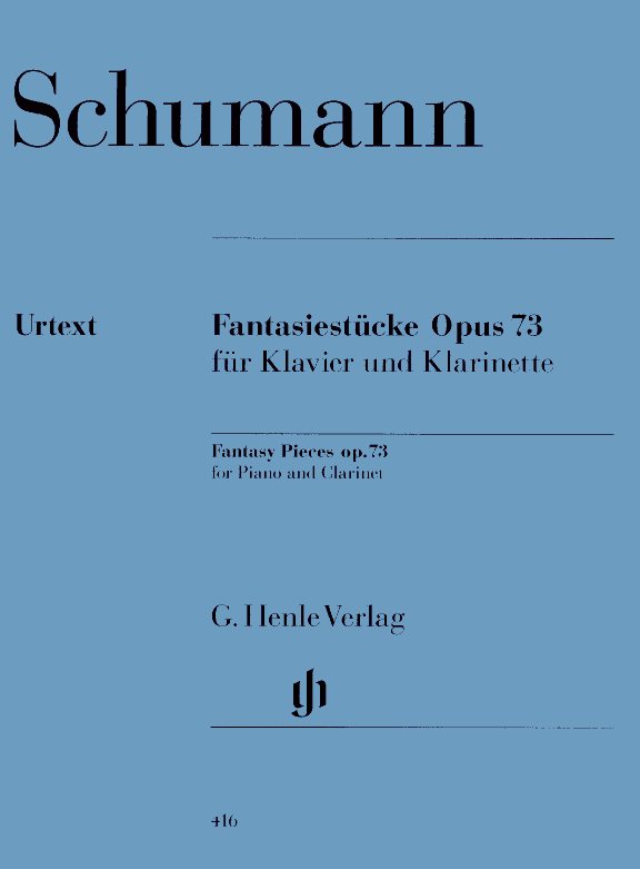 R. Schumann: Fantasiestcke op. 73 fr<br>Oboe d&acute;amore/Klarinette(A) + Klavier /HE