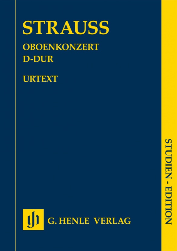 R. Strauss: Konzert fr Oboe und<br>Orchester - Studienpartitur / Henle