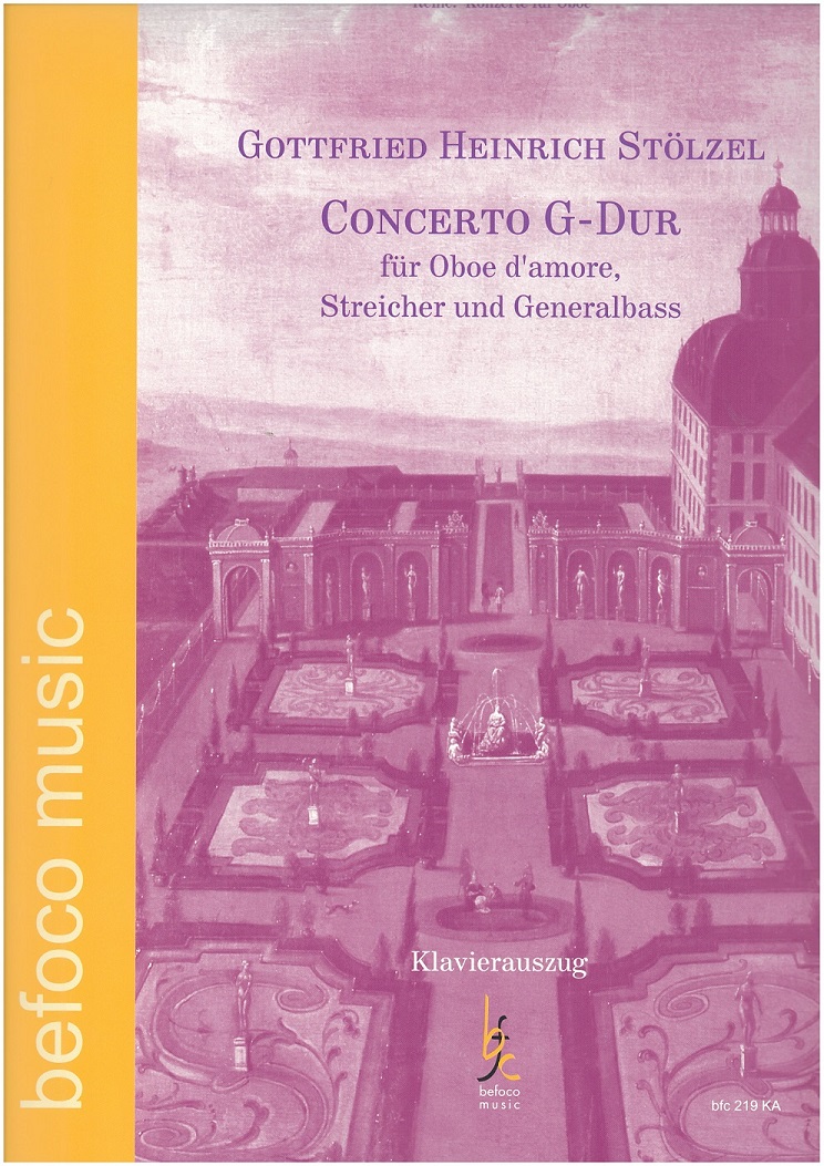 G.H. Stlzel: Konzert G-Dur fr<br>Oboe d amore + Orch. / KA