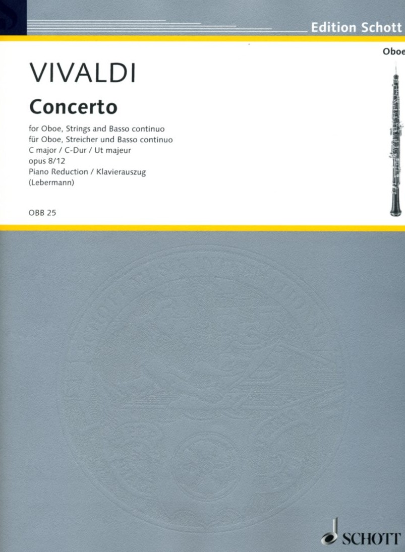 Vivaldi: Oboenkonzert C - Dur F VIII/12<br>RV 449 (orig. Violine) - KA
