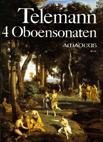 G.Ph. Telemann: Vier Sonaten fr<br>Oboe + BC - gesetzt von W. Michel