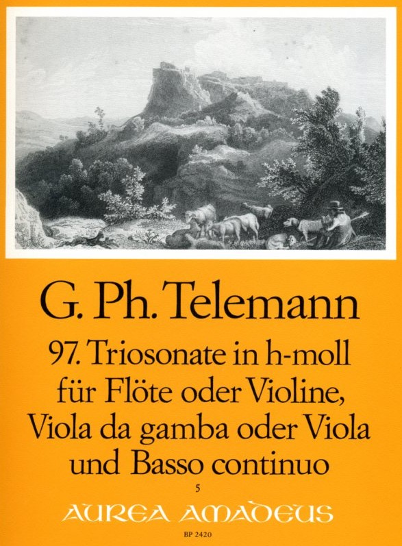 G.Ph. Telemann: Triosonate no. 97<br>h-moll, Oboe, Viola + BC