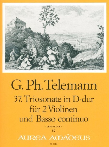 G.Ph. Telemann: 37. Triosonate D-Dur<br>TWV 42.D13 fr Oboe, Violine + BC