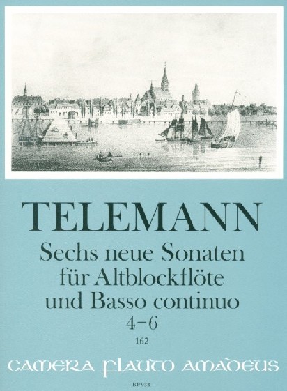 G.Ph. Telemann: 6 Sonaten TWV 41 Bd.2<br>Oboe + BC G12 / e9 / D19