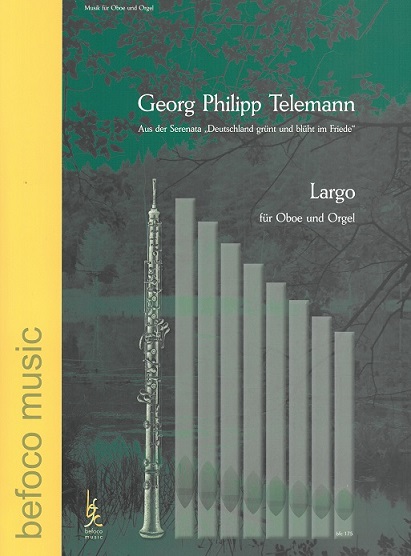 G.Ph. Telemann: Largo aus TWV 12:1c<br>fr Oboe + Orgel