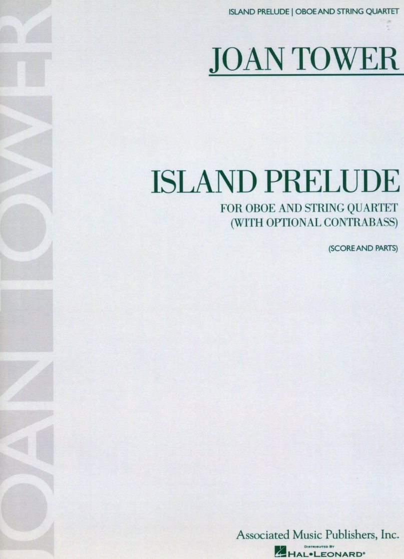 J. Tower: Island Prelude - für<br>Oboe + Streichquartett (opt.+Baß)