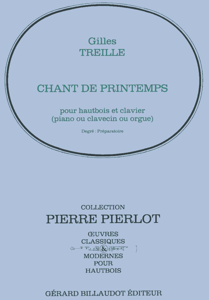 G. Treille: &acute;Chant de Printemps&acute;<br>für Oboe + Klavier