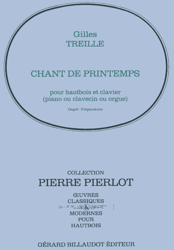 G. Treille: &acute;Chant de Printemps&acute;<br>fr Oboe + Klavier