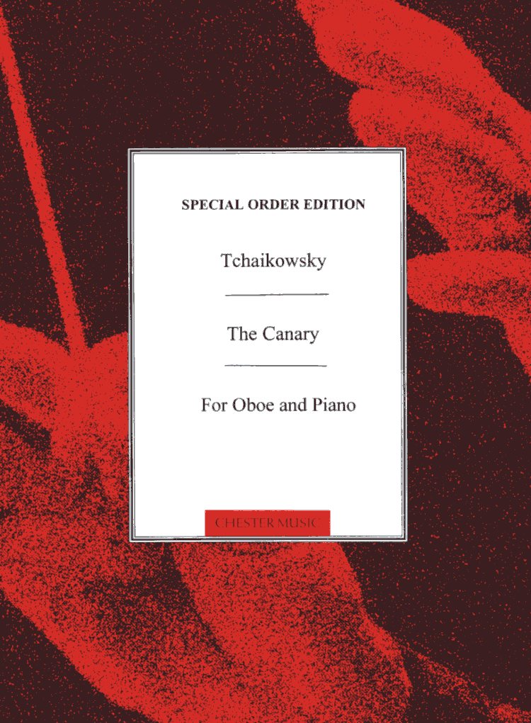 P. Tschaikowski: Le Canary<br>für Oboe + Klavier