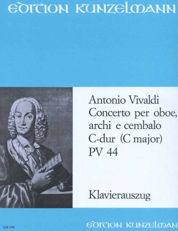 Vivaldi: Oboenkonzert C - Dur F VII/4<br>RV 451 - KA - Kunzelmann
