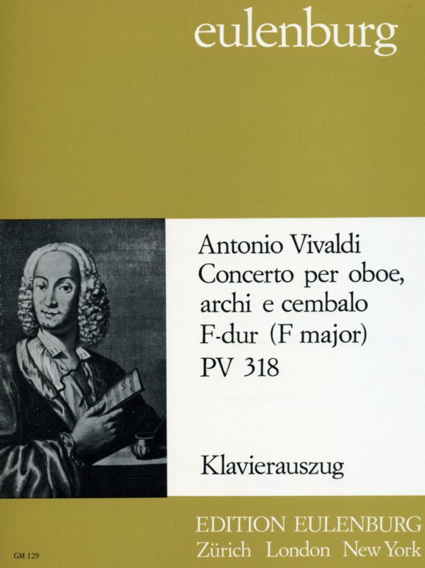 Vivaldi: Oboenkonzert F-Dur F VII/12<br>RV 457 - KA /Eulenburg