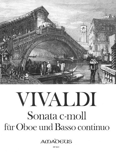 A. Vivaldi: Sonate c-moll Oboe + BC<br>RV 53 - Amadeus