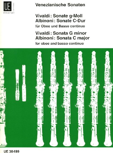 A. Vivaldi: Sonate g-moll RV 28 +<br>T. Albinoni: Sonate C-Dur Oboe + BC