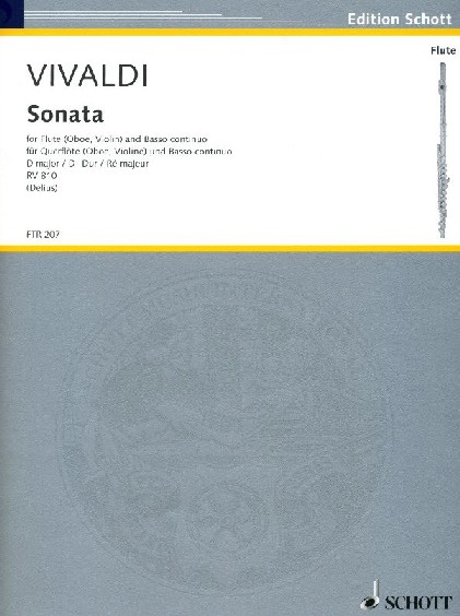 A. Vivaldi: Sonate D-Dur RV 810<br>fr Oboe (Flte/Violine) + BC
