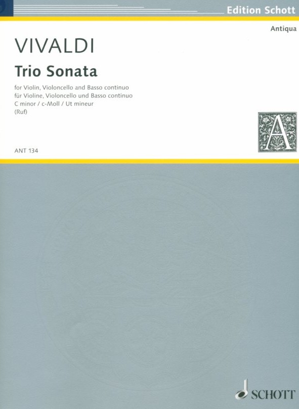 Vivaldi: Triosonate c-moll RV 83<br>für Violine (Oboe), V.cello + BC