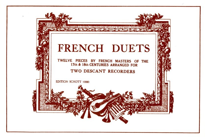 Walker: French Duets - 12 Stücke franz.<br>Meister a.d. 17./18. Jahrh. /2 Oboen
