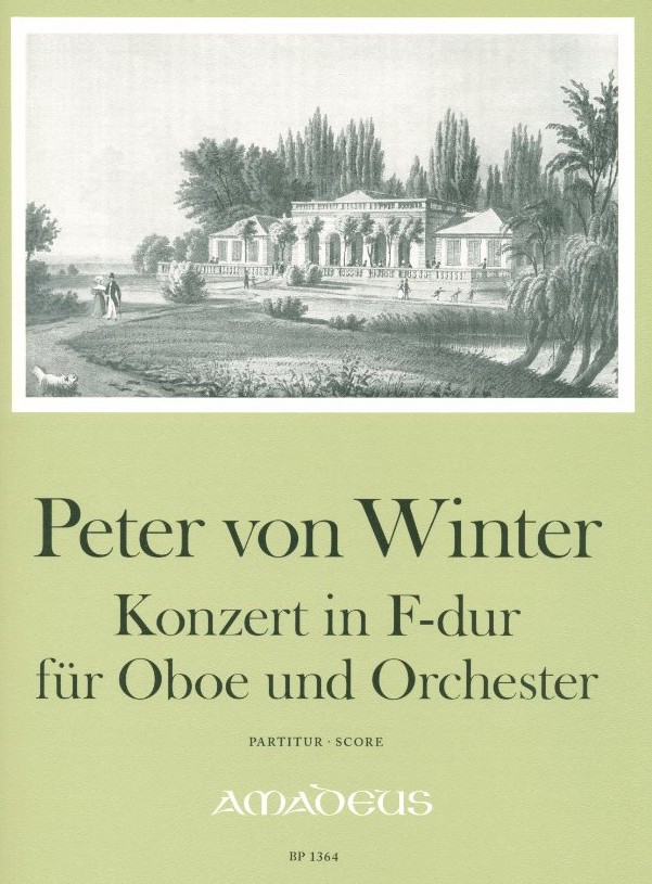 P. Winter: Konzert F-Dur<br>für Oboe + Orchester - Partitur
