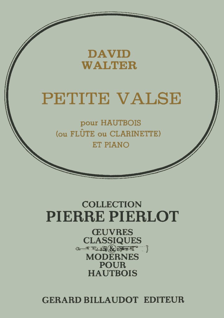 D. Walter: Petite Valse fr<br>Oboe + Klavier