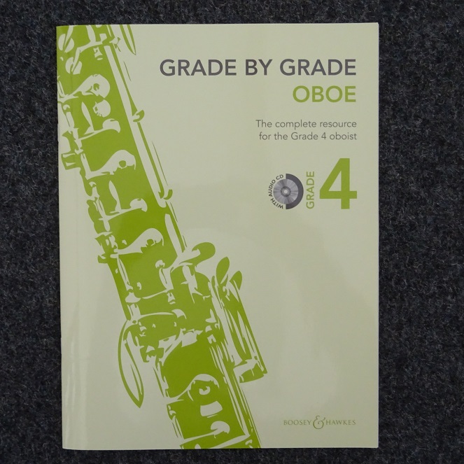 Way,J: Grade by Grade #4 /Auswahl an<br>Stücken für Oboe+Klavier (mit CD)