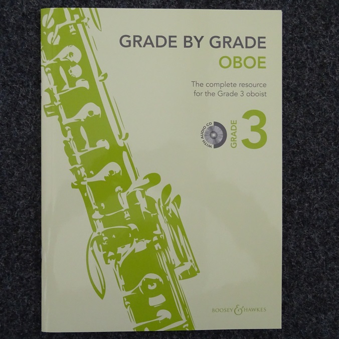 Way,J: Grade by Grade #3 /Auswahl an<br>Stücken für Oboe+Klavier (mit CD)