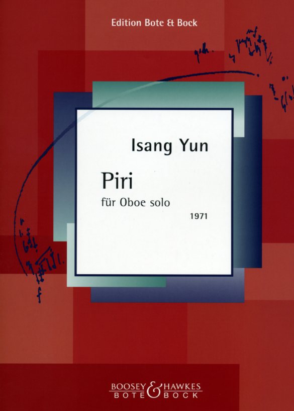 I. Yun: Piri für Oboe Solo<br>
