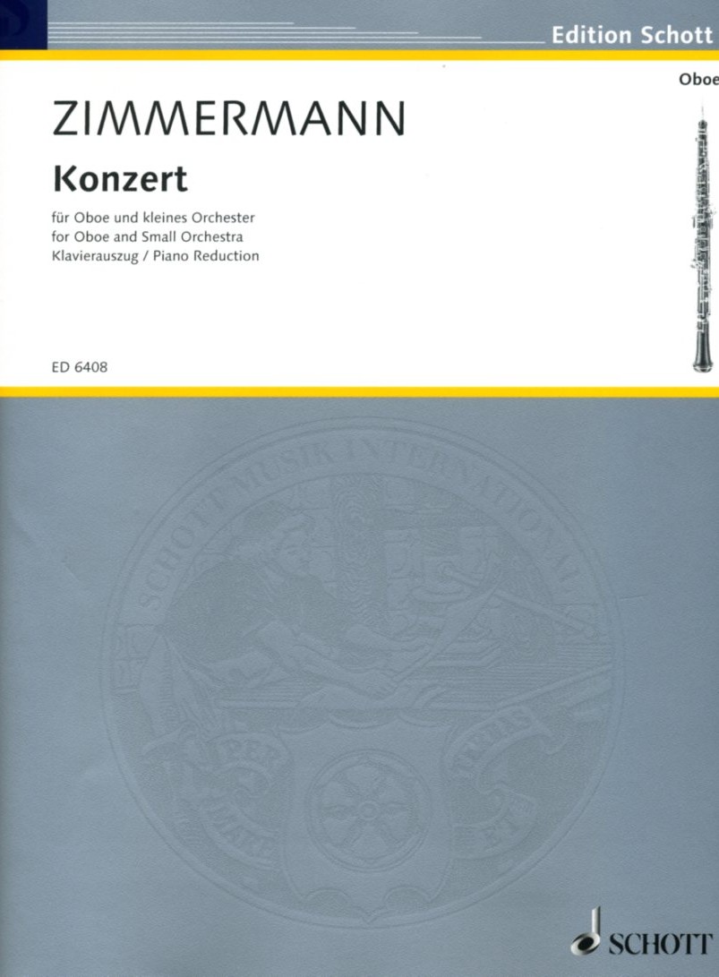 A. Zimmermann: Konzert fr Oboe und<br>Orchester - KA