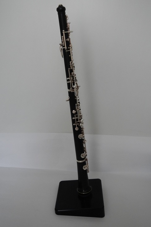 Ständer für Oboe<br>massive Aluminiumplatte - schwarz
