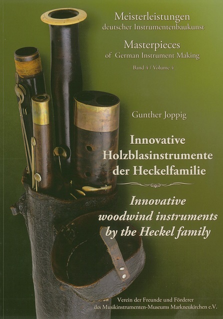 G. Joppig: Innovative Holzblas-<br>instrumente der Heckelfamilie /Fachbuch