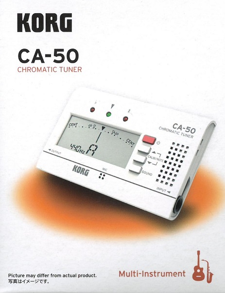 Korg Stimmgerät - CA 50<br>chromatisch