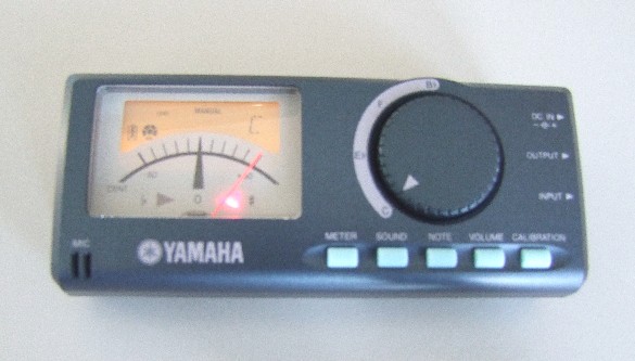YAMAHA Stimmgert - TD- 20<br>Nadelanzeige + LCD Display - 380-480 hz