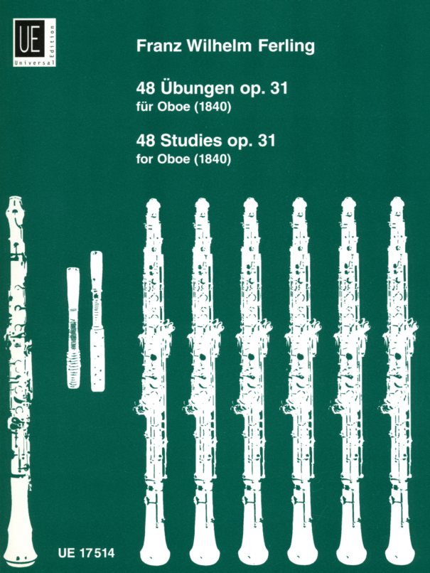 F.W. Ferling: 48 bungen<br>fr Oboe solo op 31 - UE