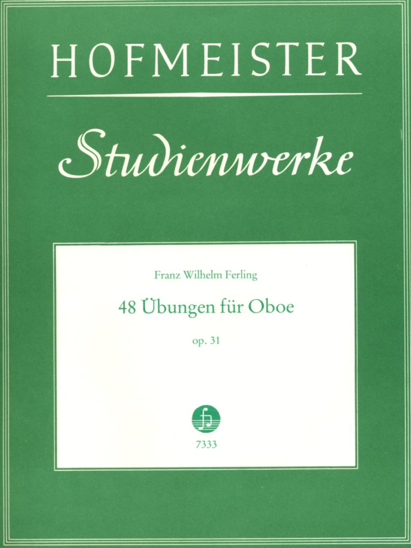 F.W. Ferling: 48 bungen<br>fr Oboe solo op 31 - FH