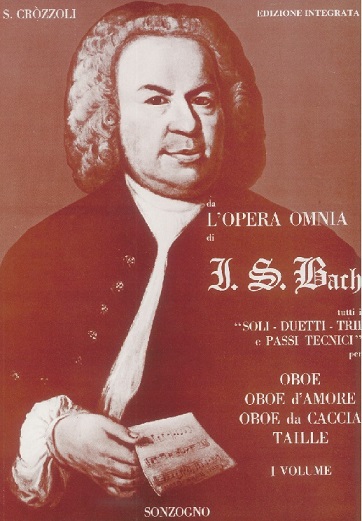 S. Crozzoli: Bach Soli-Duetti-Trii e<br>Passi Tecnici per oboe, oboe dámore,Bd-1