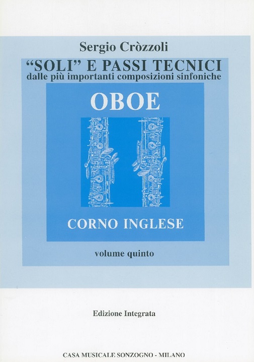 Orchesterstudien fr Oboe Bd. V<br>von Sergio Crozzoli - Casa Musicale
