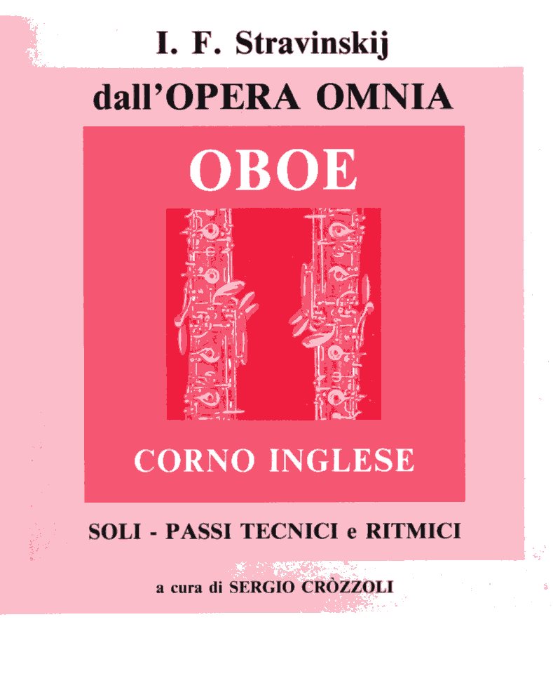 Orchesterstudien für Oboe<br>von Sergio Crozzoli - I. Strawinsky