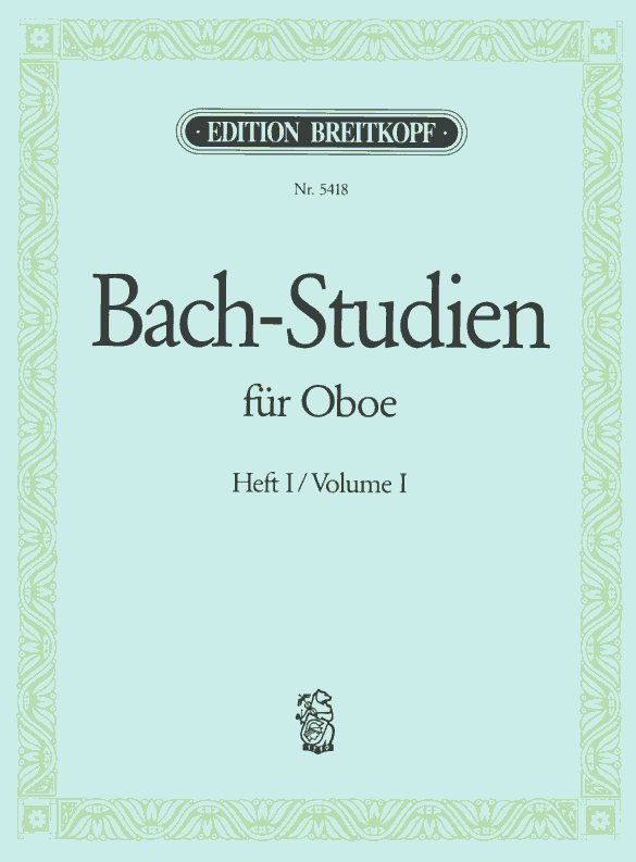 W. Heinze: Bach Studien f. Oboe Bd I<br>