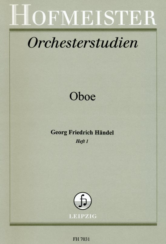 W. Heinze: Hndel Studien Bd. 1 fr Oboe<br>