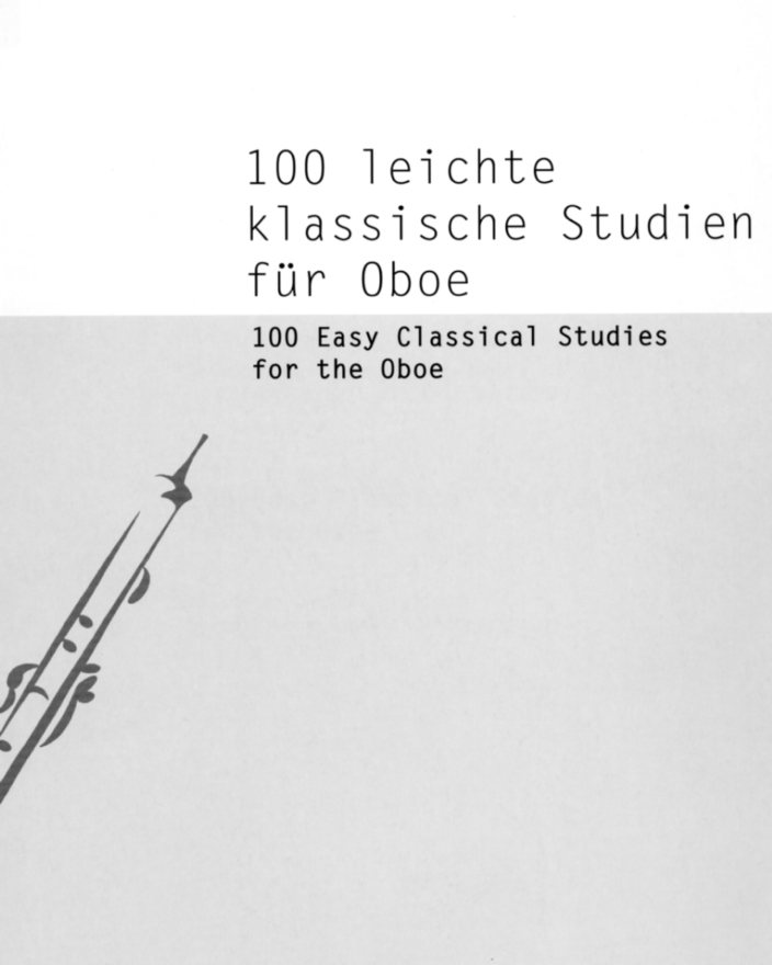 G. Joppig: 100 leichte klassische<br>Studien fr Oboe