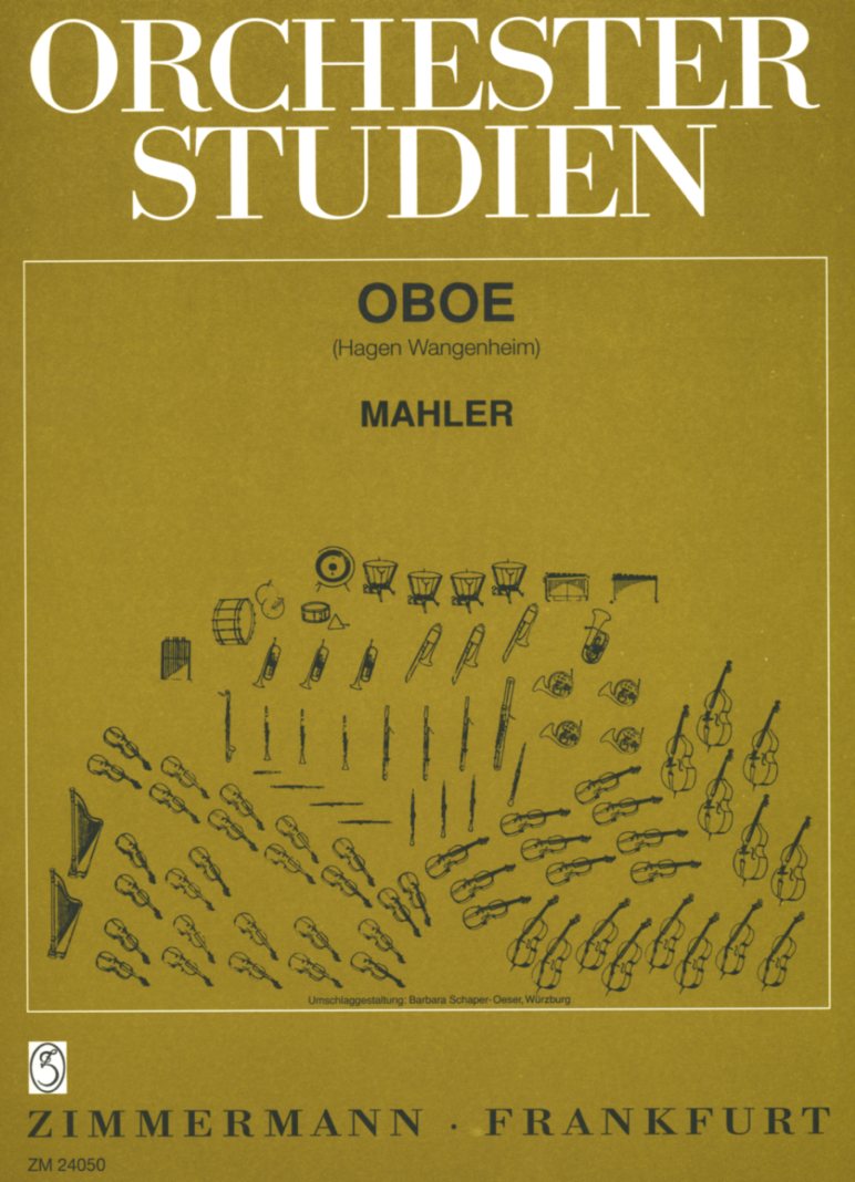 Orchesterstudien für Oboe / Mahler<br>Hagen Wangenheim