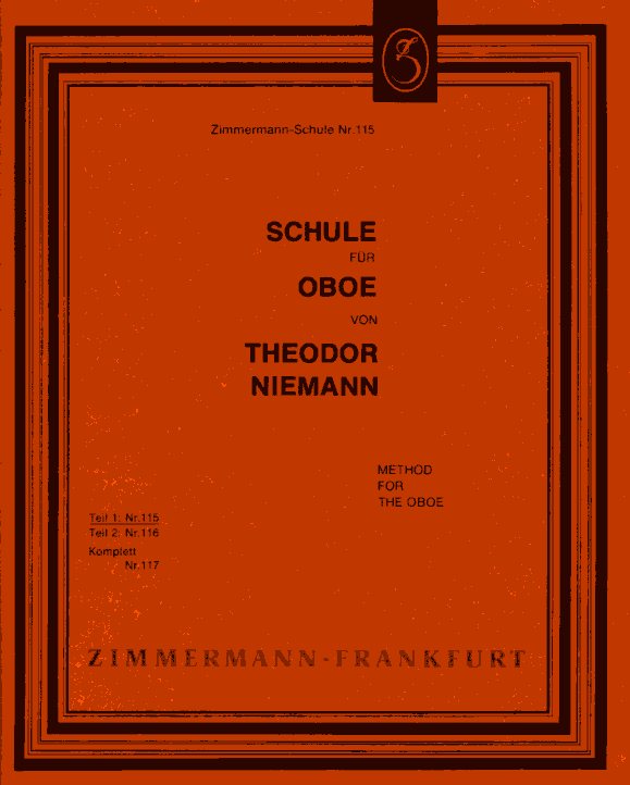 Th. Niemann: Oboenschule Teil 1<br>