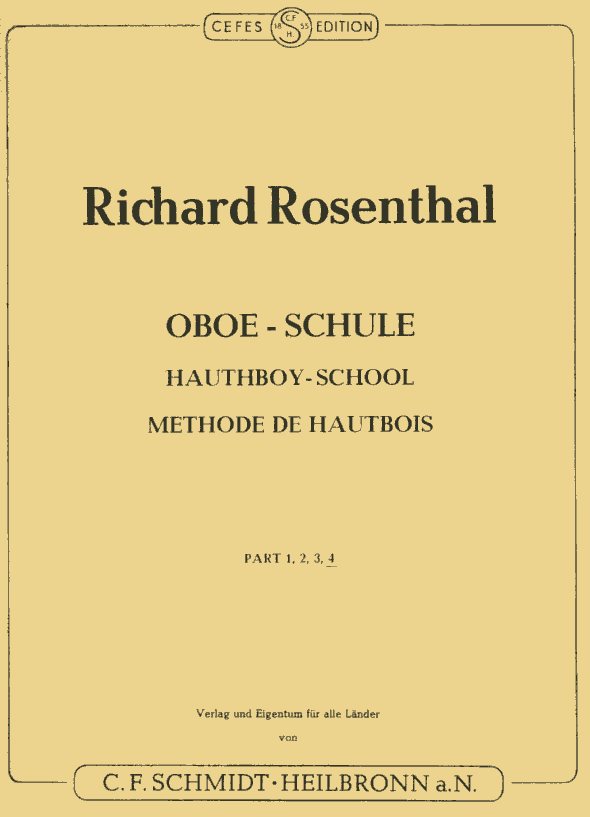 R. Rosenthal: Oboenschule Band IV<br>