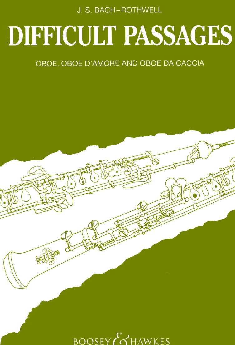 E. Rothwell: Bach-Studien für Oboe,<br>Oboe dámore und Engl. Horn
