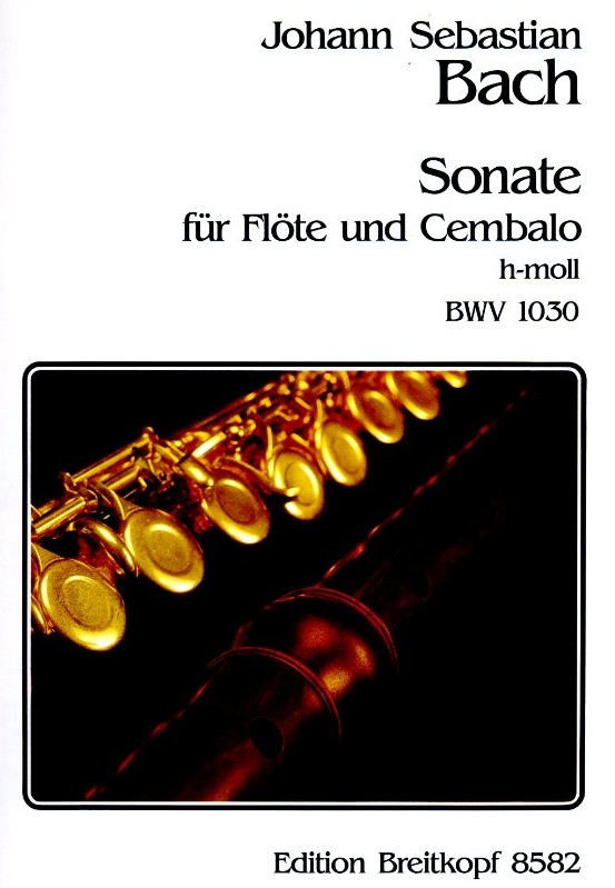 J.S. Bach: Sonate h-moll Flöte + BC<br>BWV 1030