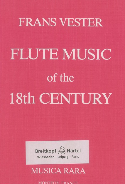 Fr. Vester: Flötenmusik des<br>18. Jahrhunderts