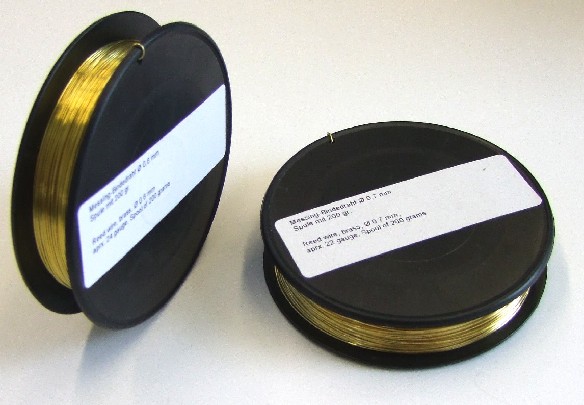 Messingdraht 0,60 mm - ca. 200 g<br>