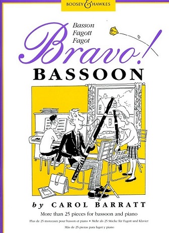 C. Barratt: &acute;Bravo Bassoon&acute;<br>25 Stücke für Fagott +  Klavier