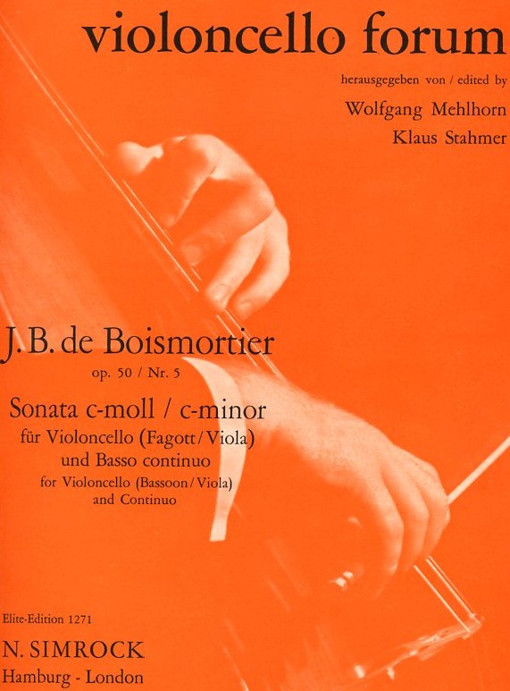 J.B. Boismortier: Sonata c-moll<br>für Fagott + BC