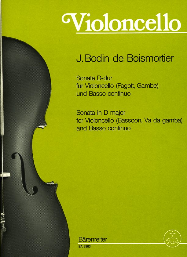 J.B. Boismortier: Sonate D-Dur<br>Fagott + BC